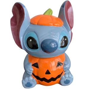 Disney Halloween Stitch Canister Cookie Jar